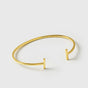 Strict Bar Bangle Gold