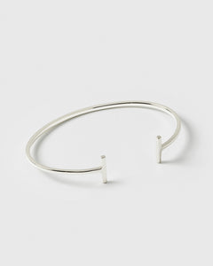 Strict Bar Bangle Silver