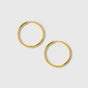 Beloved Medium Hoops Gold