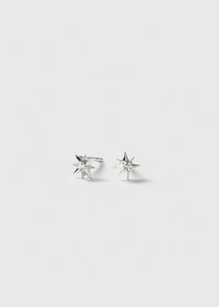 North Star Studs Silver