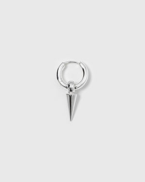Juno Single Hoop Silver