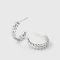 Layers Olivia Hoops Silver