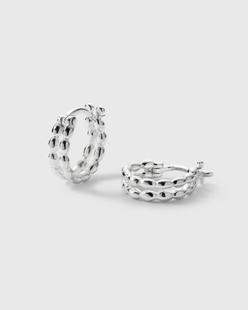 Lunetta Earrings Silver