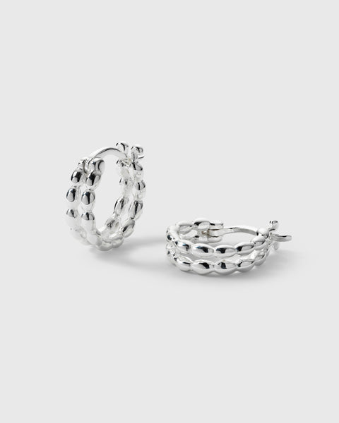 Lunetta Earrings Silver