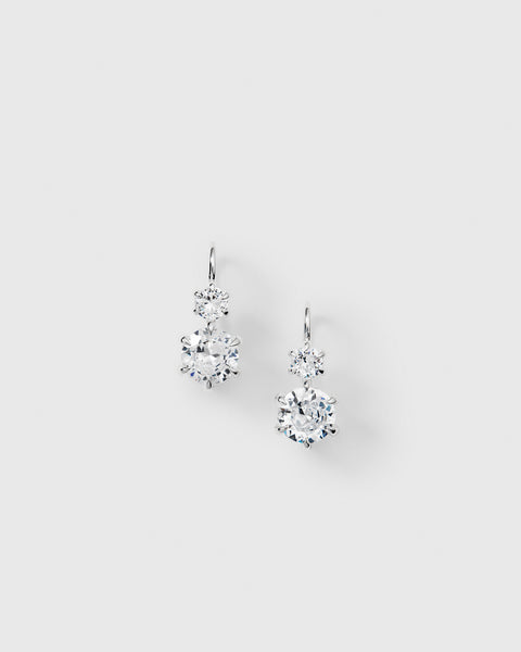 Valora Earrings Silver