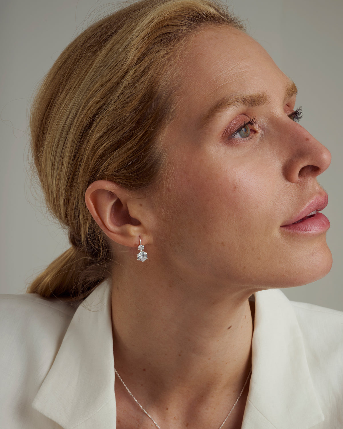 Valora Earrings Silver