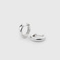 Cavelle Small Plain Hoops Silver