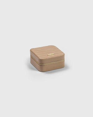 Jewelry Case Small Beige
