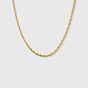 Herringbone Twisted Necklace Gold