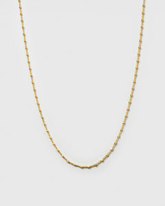 Sheer Station Necklace Gold
