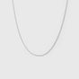 Beloved Short Oval Chain Silver