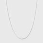 Beloved Long Box Chain Silver