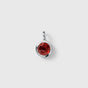 Beloved Birthstone January Silver