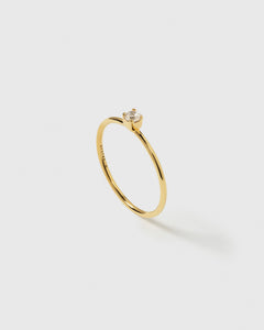 Tiny Princess Ring Gold