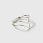 Tiny Arrow Ring Silver